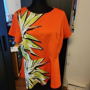 Beachy Vibes Peplum Top